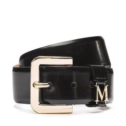Max Mara Pasek Damski Max Mara Newglossy 40 2345060233 Black 005