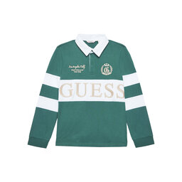 Guess Guess Polo marškinėliai L5YP01 KCNQ4 Žalia Regular Fit