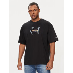 Redefined Rebel Redefined Rebel Marškinėliai Pedro 221166 Juoda Regular Fit
