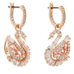 Swarovski Сережки Swarovski Swan 5732415 Рожеве золото