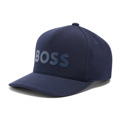 Boss Шапка с козирка Boss Cap-Jersey-Tape 50476267 Dark Blue 402