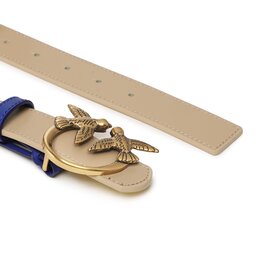 

Жіночий ремінь Pinko Love Berry H3 Double Belt PE 23 PLT01 100871 A0F1 Sabbia/Gia O7UQ, Жовтий