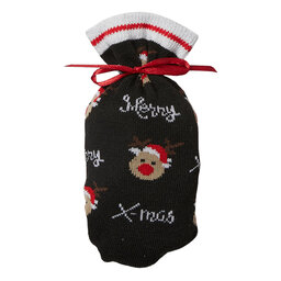 

Високі жіночі шкарпетки Pieces Atya 17132802 Black/Merry X-ma, Чорний