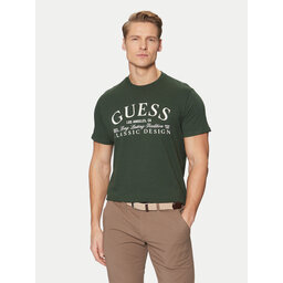 Guess Guess Camiseta M5RI43 K9RM1 Verde Regular Fit