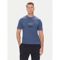 HUGO HUGO T-Shirt Dusplit 50542784 Blau Regular Fit