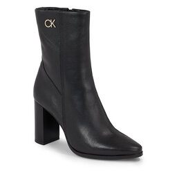 Calvin Klein Stivaletti Calvin Klein Cup Heel Ankle Boot W/Hw 80 HW0HW01750 Ck Black BEH