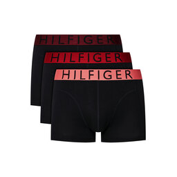 Tommy Hilfiger Tommy Hilfiger Σετ μποξεράκια 3 τμχ UM0UM03465 Μαύρο