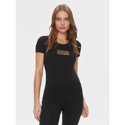 Guess Guess T-Shirt W4RI33 J1314 Μαύρο Slim Fit