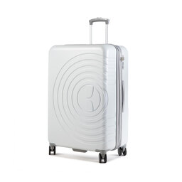 ELLE Veliki tvrdi kofer ELLE Debossed Logo EL39HA.71.01 White
