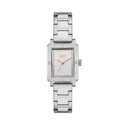 DKNY Hodinky DKNY City Rivet NY6662 Silver/Silver