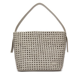 Calvin Klein Kabelka Calvin Klein Ck Braided Medium Shopper K60K612131 Šedá