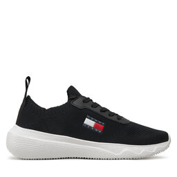 Tommy Jeans Sneakersy Tommy Jeans Tjw Knit Runner EN0EN02564 Černá