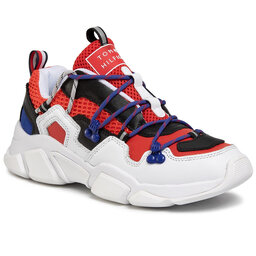 

Снікерcи Tommy Hilfiger City Voyager Chunky Sneaker FW0FW04610 Rwb 0K5, Червоний