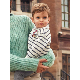 Mayoral Mayoral Polo majica 2459 Écru Regular Fit