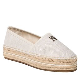 Tommy Hilfiger Espadrillos Tommy Hilfiger Th Woven Espadrille FW0FW07343 Sugarcane AA8