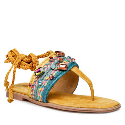Alma En Pena Sandaler Alma En Pena V22466 Suede Mustard