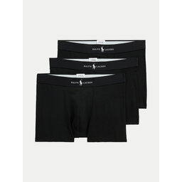 Polo Ralph Lauren Polo Ralph Lauren 3 darab boxer 714965507006 Fekete