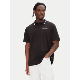 Just Cavalli Just Cavalli Polo majica 78OAGT15 Črna Regular Fit