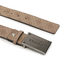 

Чоловічий ремінь Guess BM7778 P3435 BBO, Бежевий