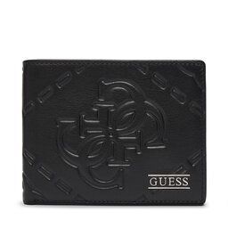 Guess Портфейл Guess SMBOMG LEA20 Черен