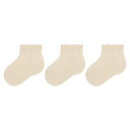 Condor 3 pares de calcetines altos para niño Condor 2.598/4 Linen 0304