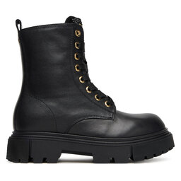 Elisabetta Franchi Ορειβατικά παπούτσια Elisabetta Franchi Lace-Up Bootie F4A5-E0411-1251 S Μαύρο