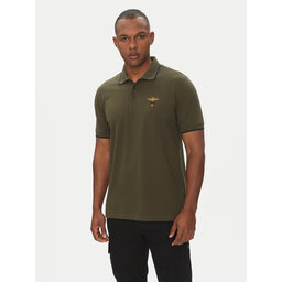 Aeronautica Militare Aeronautica Militare Polo marškinėliai 251PO1308P82 Chaki Regular Fit