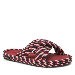 Bohonomad Šľapky Bohonomad Barcelona BAR.091060.WTC Burgundy-Tricolor