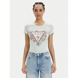 Guess Guess Футболка W4GI24 J1314 Блакитний Slim Fit