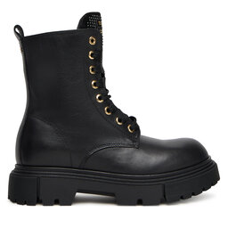 Elisabetta Franchi Ορειβατικά παπούτσια Elisabetta Franchi Lace-Up Bootie F4A5-E0411-1251 D Μαύρο