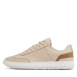 

Снікерcи Tommy Hilfiger Corporate Seasonal Cup Leather FM0FM04491 Tuscan Beige AF6, Бежевий