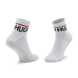 

Набір 2 пар високих чоловічих шкарпеток Hugo 2P Sh Rib Logo Cc 50458332 100, Білий