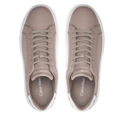 

Снікерcи Calvin Klein Low Top Lace Up Lth HM0HM01016 Atmosphere/White 0IW, Сірий