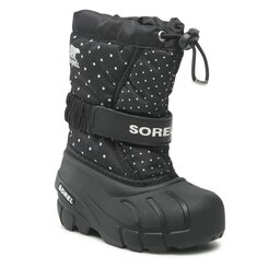 Sorel Botas de nieve Sorel Childrens Flurry Print NC3503-010 Black