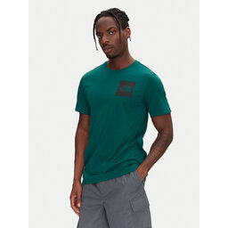 The North Face The North Face Póló SS Fine NF0A8A6M Zöld Regular Fit