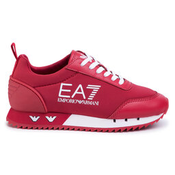 

Снікерcи EA7 Emporio Armani XSX004 XOT08 M488 Tango Red/White, Червоний