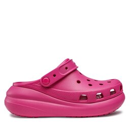 

Шльопанці Crocs Classic Crush Clog 207521 Fuchsia Fun, Рожевий