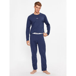 Guess Guess Pizsama U2BX00 KBZG0 Kék Regular Fit