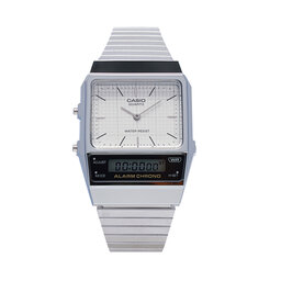 Casio Zegarek Casio AQ-800E-7AEF Srebrny