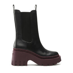

Ботильйони Coach Alexa Leather CD219 Black/Deep Berry, Чорний