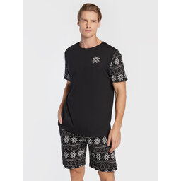 Brave Soul Brave Soul Pijama MLWS-149BLIZZARD Negro