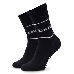 

Набір з 2 пар високих шкарпеток unisex Levi's® 701210567 Black, Чорний