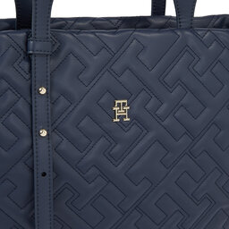 

Сумка Tommy Hilfiger Th Soft Tote Mono AW0AW15583 Space Blue DW6, Cиній