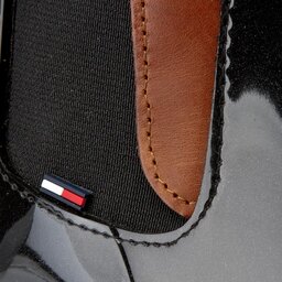 

Гумові чоботи Tommy Hilfiger Oxley 2Z2 FW56822108 Black/Winter Cognac 990, Чорний