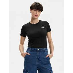 The North Face The North Face T-Shirt Simple Dome NF0A87NH Μαύρο Regular Fit