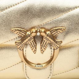 

Сумка Pinko Love Baby Puff C PE 23 PLTT 100040 A0F8 Antique Gold ZZLQ, Золотий