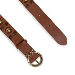 

Жіночий ремінь Pinko Love Maxi Studs Belt 2.0 H4 1H20YD Y7KX L40, Коричневий