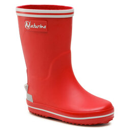 Naturino Cizme de cauciuc Naturino Rain Boot. Gomma 0013501128.01.9102 M Rosso/Latte