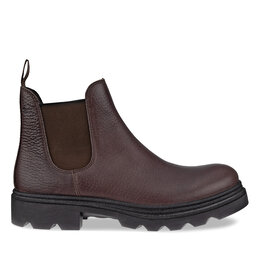 ECCO Kotníková obuv s elastickým prvkem ECCO Grainer M 21475401072 Hnědá