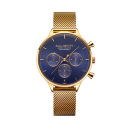 Paul Hewitt Часовник Paul Hewitt PH-W-0303 Navy/Gold